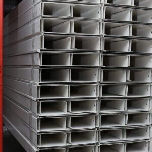Galvanized/Powder Coated Cable Trays (150mm × 50mm) – 0.6mm
