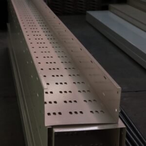 Galvanized/Powder Coated Cable Trays (200mm × 25mm) – 0.8mm
